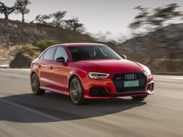 Audi RS 3 Sedan Review with pricing specs performance and safety